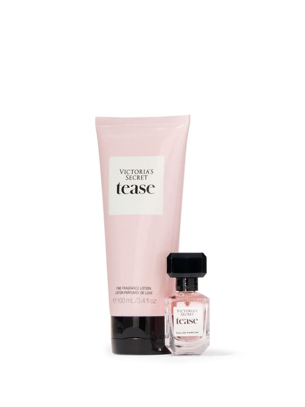 Victoria's Secret Tease Mini Fragrance Duo Gift Set: Mini Eau de Parfum & Travel Lotion