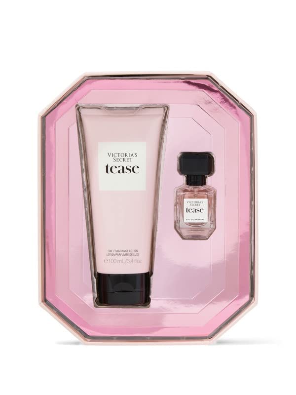 Victoria's Secret Tease Mini Fragrance Duo Gift Set: Mini Eau de Parfum & Travel Lotion