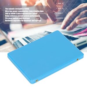 2.5 Inch Internal SATAIII SSD, Ultra Low Power Shockproof 1500G SATAIII SSD Improve Home Office PC Performance