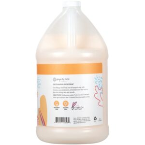 Ginger Lily Farms Botanicals All-Purpose Liquid Hand Soap Refill, Coco Mango, 100% Vegan & Cruelty-Free, Coconut Mango Scent, 1 Gallon (128 fl oz)