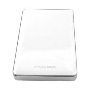 Avolusion T1 Series 1TB USB 3.0 Portable External Gaming Hard Drive (for Xbox One X, S & Series X|S - Pre-Formatted) White