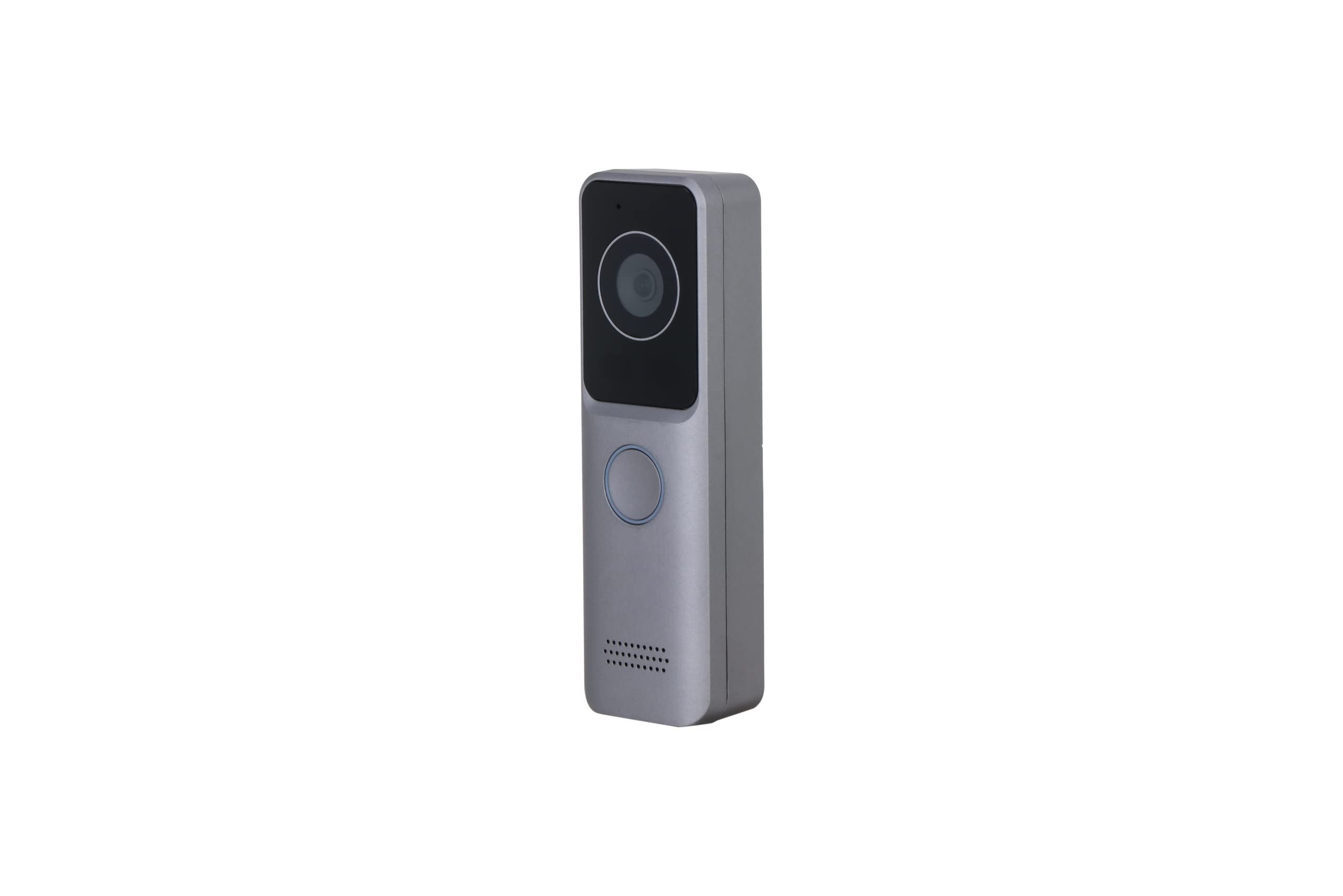 EmpireTech DB2X-WP Ultra Slim Design 1/2.8" 2-MP HD CMOS Camera Two-way Audio Wi-Fi Villa Door Station Built-in Speaker and Unlocking Through App,Support POE,DB2X-WP