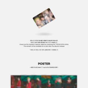 ONEUS Trickster 7th Mini Album Digipack Version SH Cover CD+1p Poster+16p Booklet+1ea Sticker+1p PhotoCard+Tracking Sealed