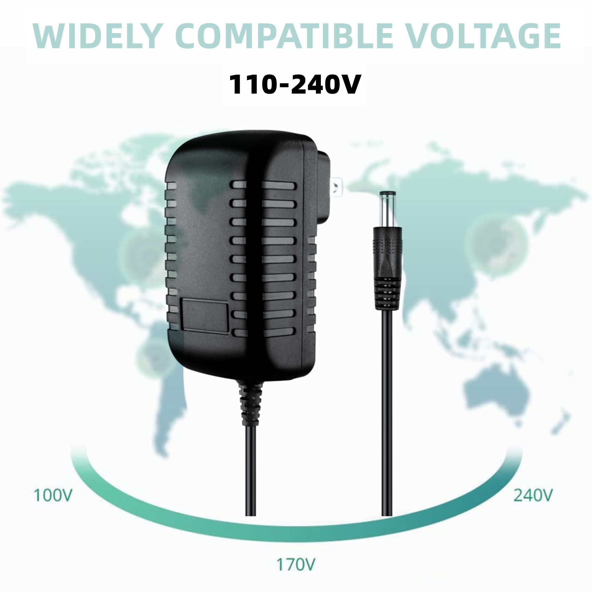 SLLEA AC/DC Power Supply Adapter Cord Replacement for Samsung STH-ETH-250 SmartThings Hub 2nd Gen