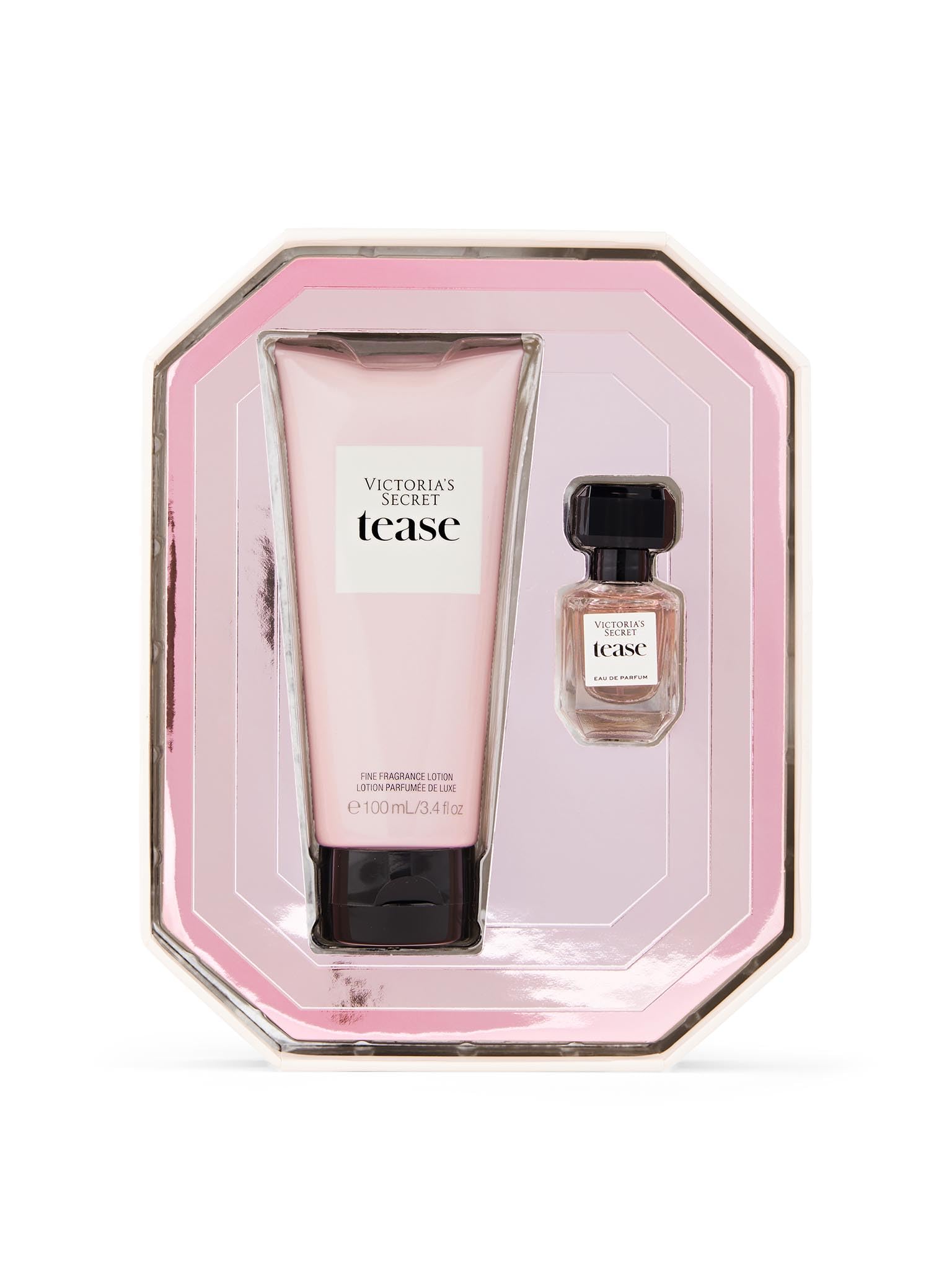 Victoria's Secret Tease Mini Fragrance Duo Gift Set: Mini Eau de Parfum & Travel Lotion