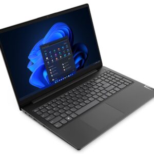 Lenovo Laptop V15 for Business (15.6" FHD, AMD 6-Core Ryzen 5 5500U (Beat i7-1065G7), 16GB RAM, 512GB SSD), Webcam w/Shutter, Military Grade, Numeric Keypad, IST Hub, Ethernet, Wi-Fi, Win 11 Pro