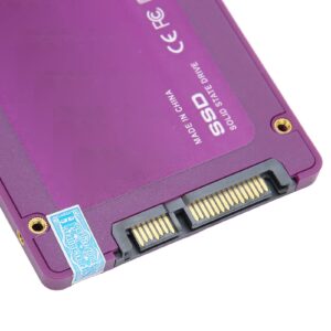 2.5 Inch SATA3.0 SSD, Ultra Low Power 1500G SSD AntiVibration 300 500MS for Desktop Laptop