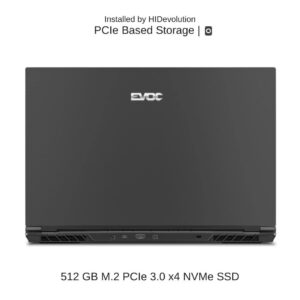 HIDevolution EVOC High Performance Systems PD701A (PD70PNP) 17.3" QHD 165Hz, 1.7 GHz i7-12700H, RTX 3060, 32 GB 3200MHz RAM, 512 GB PCIe SSD