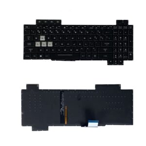 new us black english backlit laptop keyboard (without palmrest) for asus tuf gaming fx705d fx705dy fx705dd fx705dt fx705du