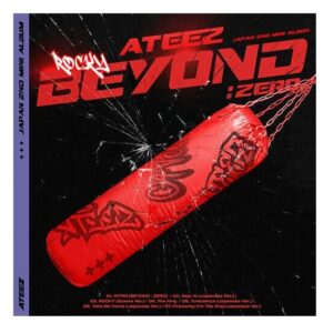 ateez - beyond : zero [cd+dvd limited type b] album+extra photocards set