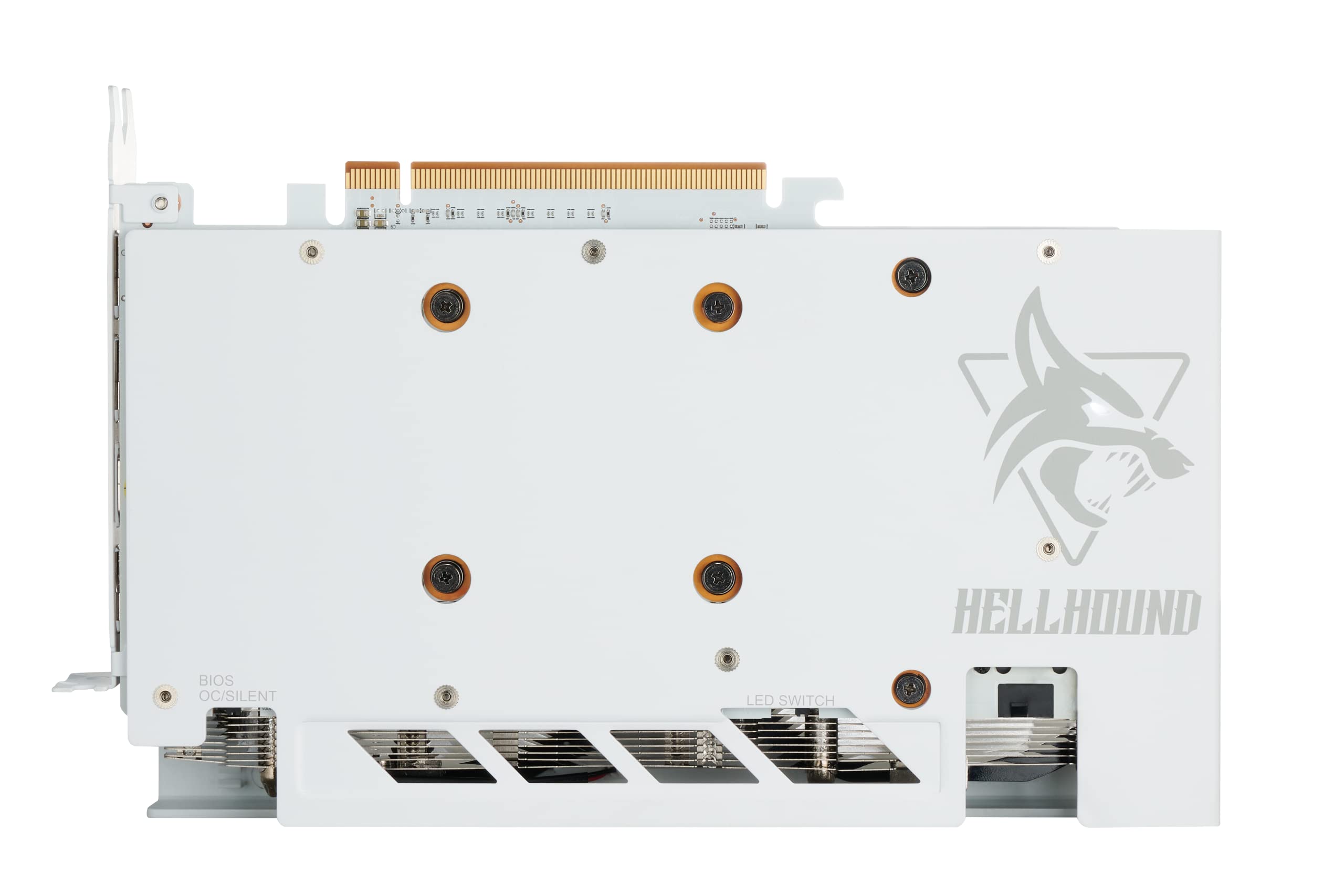 PowerColor Hellhound Spectral White AMD Radeon RX 6650 XT Graphics Card with 8GB GDDR6 Memory