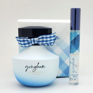 Bath & Body Works – Gingham - 2 pc Bundle - Eau de Parfum – 2.5 fl oz - In Box and Mini Perfume Spray - 0.23 fl oz