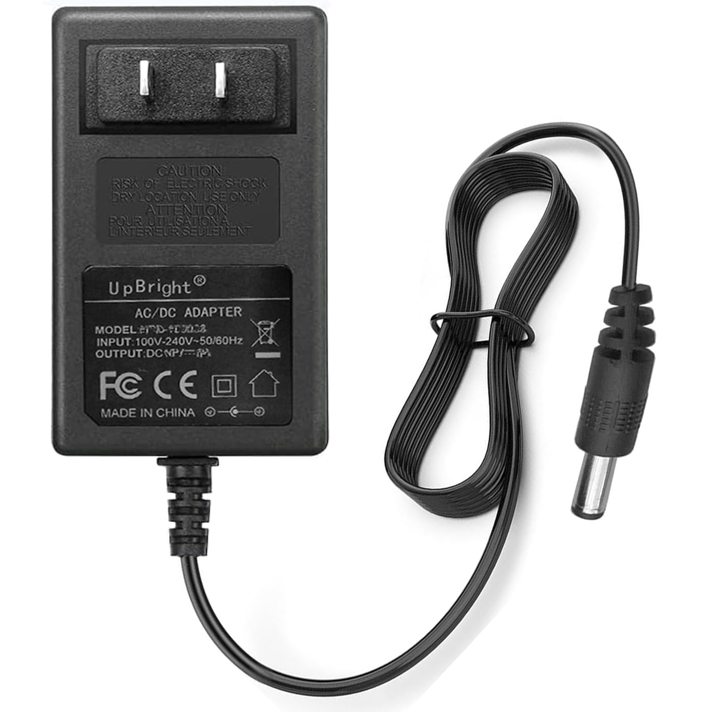 UpBright 12V AC/DC Adapter Compatible with AeroGarden Harvest Elite Slim 360 100690-BLK 100691 100692-BLK 100693-PPL 100694-BLK 100695-PPL Indoor Garden LED Grow Light 12VDC 2.5A 6WWPC01 Power Supply