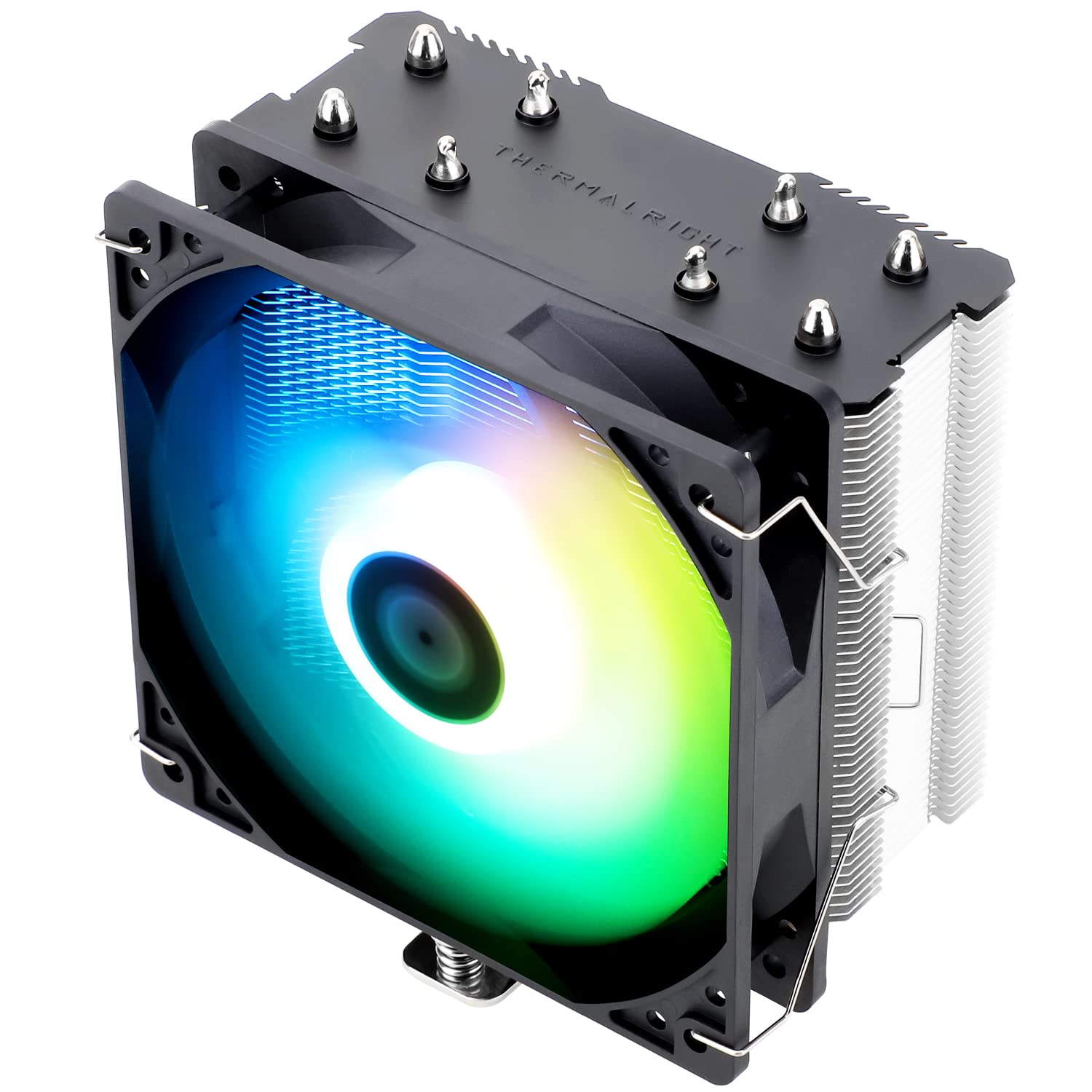 Thermalright AssassinX120 R SE ARGB CPU Air Cooler, AX120 R SE ARGB, 4 Heat Pipes, TL-C12C-S PWM Quiet Fan CPU Cooler with S-FDB Bearing, for AMD AM4/AM5 Intel 1700/1150/1151/1200, LGA1700