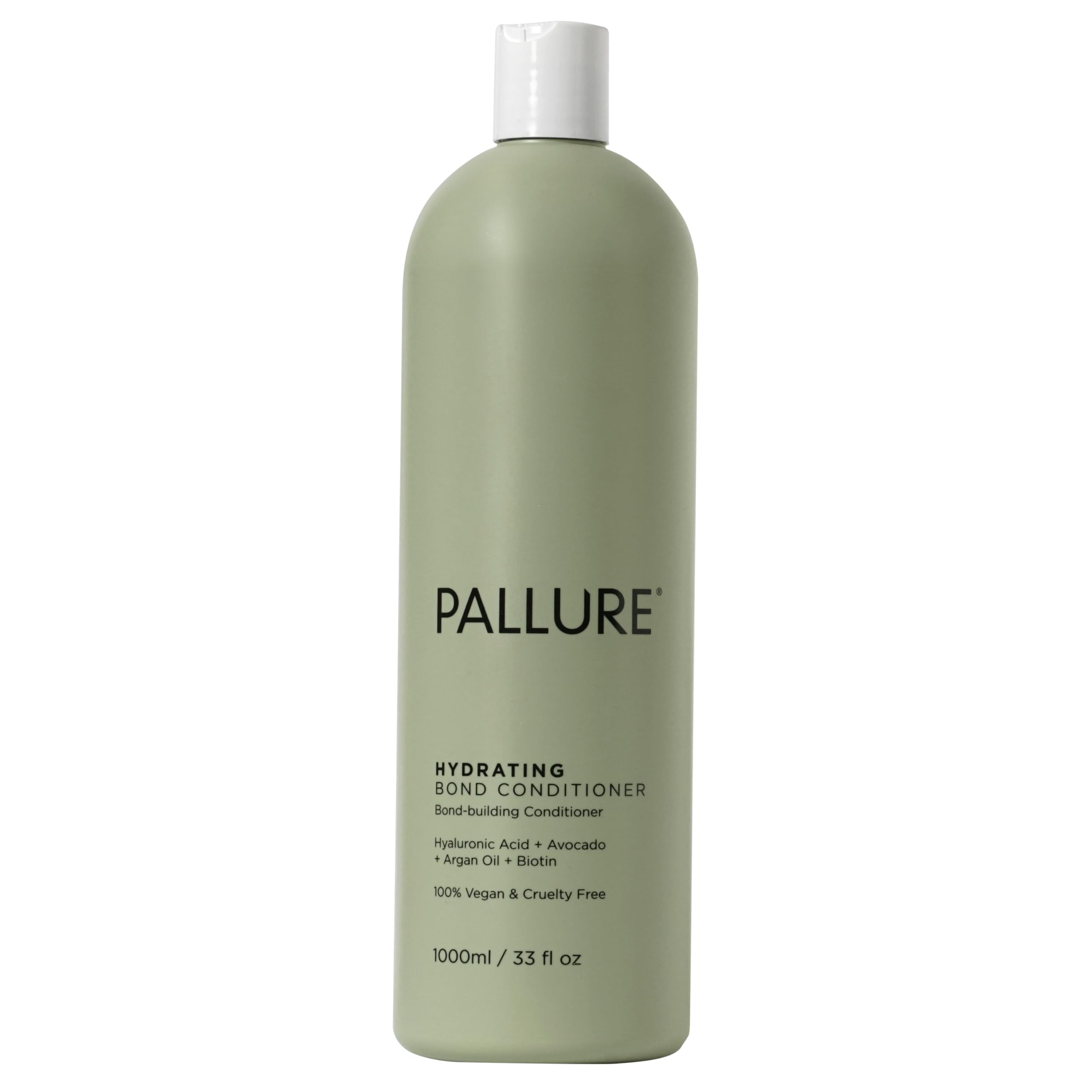 Pallure Hydrating Bond Conditioner To Support Thicker, Voluminous, Fuller Looking Hair, Infused with Hyaluronic Acid, Biotin, Avocado and Rosemary Oil, 1000 ml