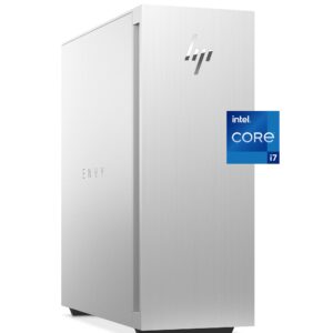 HP Envy Desktop PC, NVIDIA GeForce RTX 3070 Ti, 12th Gen Intel Core i7-12700, 16 GB SDRAM, 1 TB SSD, Windows 11 Home, Wi-Fi 6 & Bluetooth, 10 USB Ports, Pre-Built PC Tower (TE02-0030, 2022)