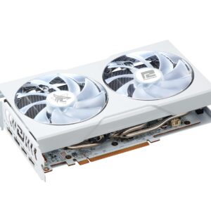 PowerColor Hellhound Spectral White AMD Radeon RX 6650 XT Graphics Card with 8GB GDDR6 Memory