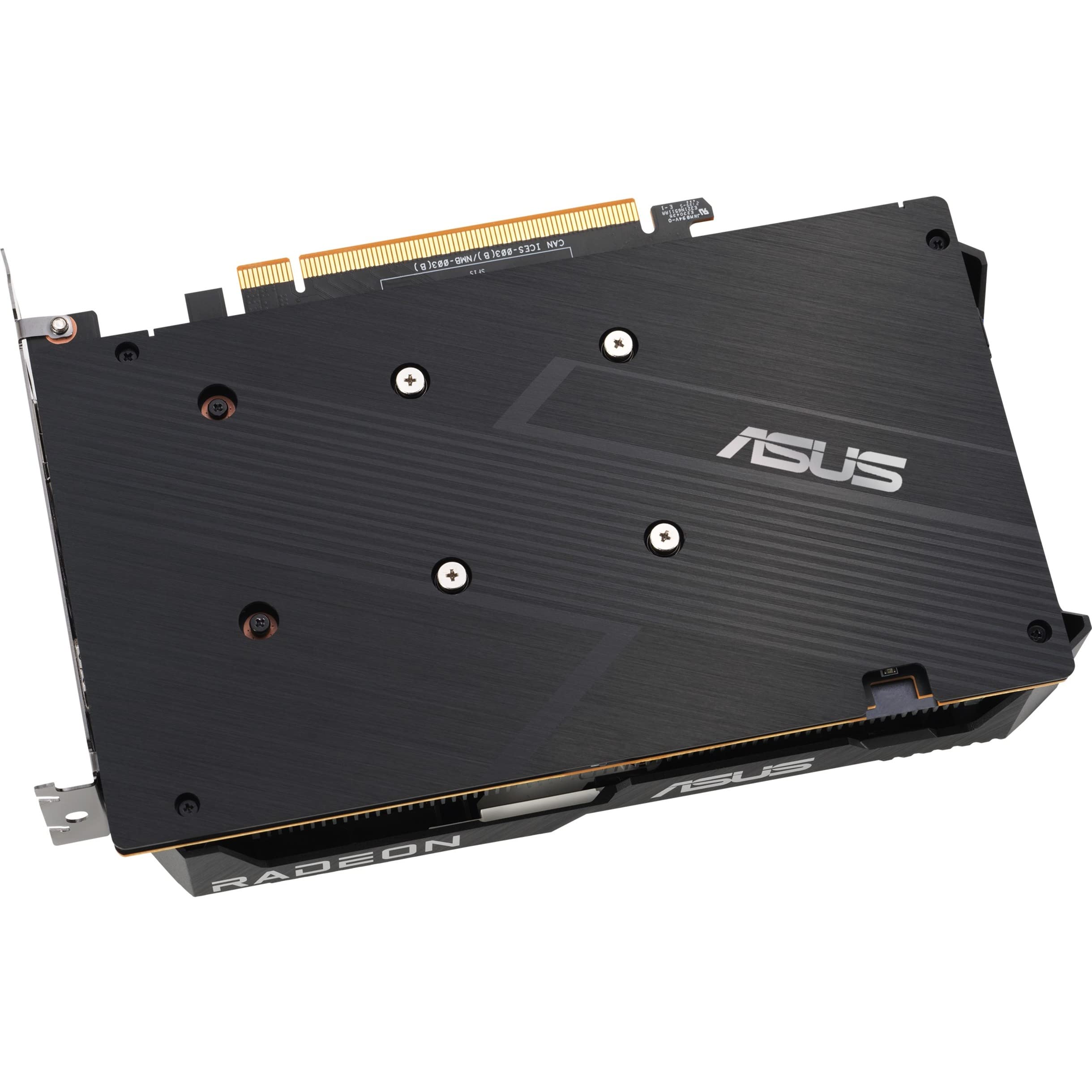 ASUS Dual AMD Radeon RX 6400 Gaming Graphics Card (AMD RDNA 2, PCIe 4.0, 4GB GDDR6 Memory, HDMI 2.1, DisplayPort 1.4a, Axial-tech Fan Design, 0dB Technology)