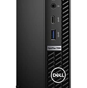 Dell OptiPlex 7000 7090 Micro Tower Desktop (2021) | Core i7-1TB HDD - 16GB RAM | 8 Cores @ 4.5 GHz - 10th Gen CPU Win Silver i7-10700T Win 10 Pro Silver Wifi