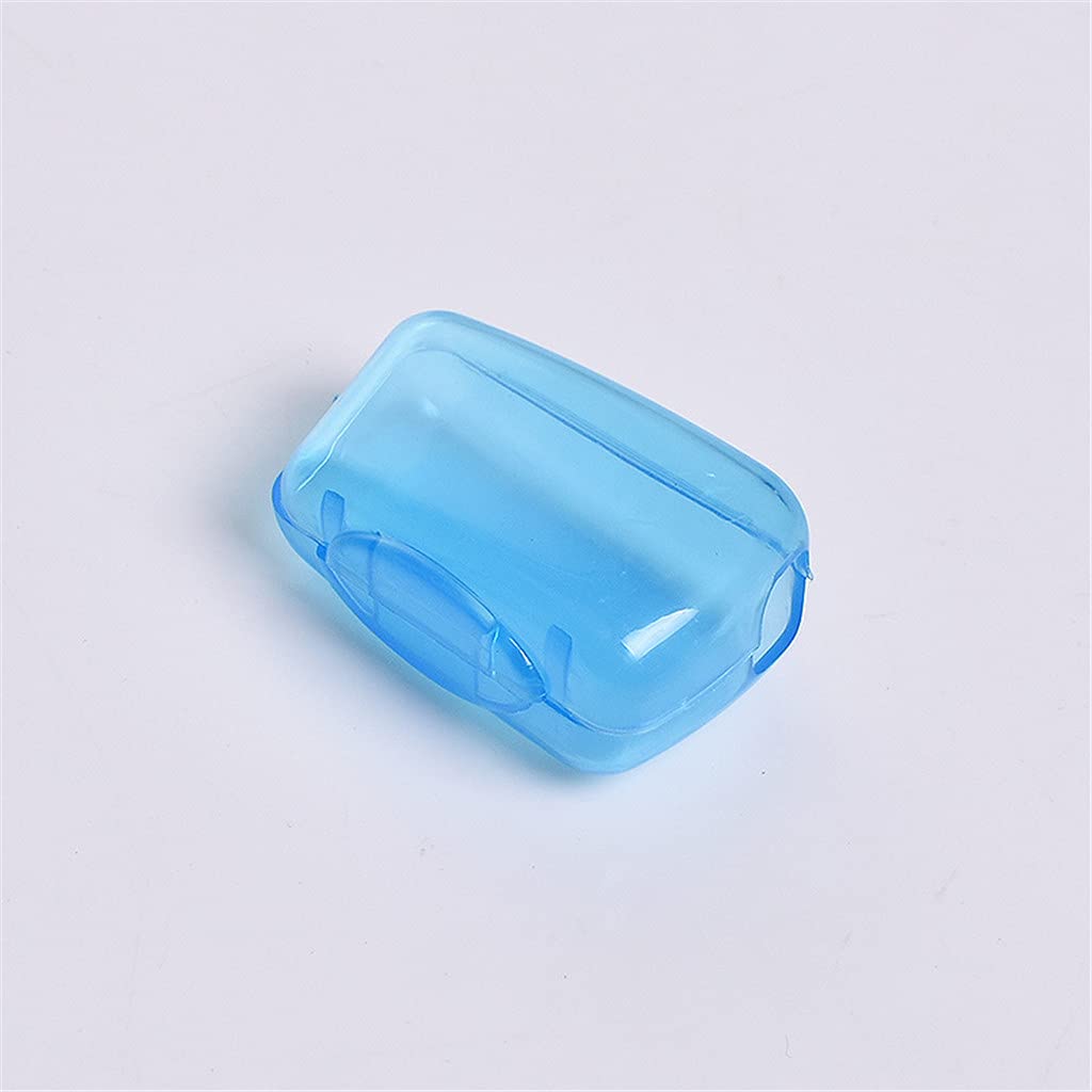 UKD pulabo 5Pcs Travel Toothbrush Head Covers,Convenient and Compact PP Reusable Plastic Case Random Color Beautiful