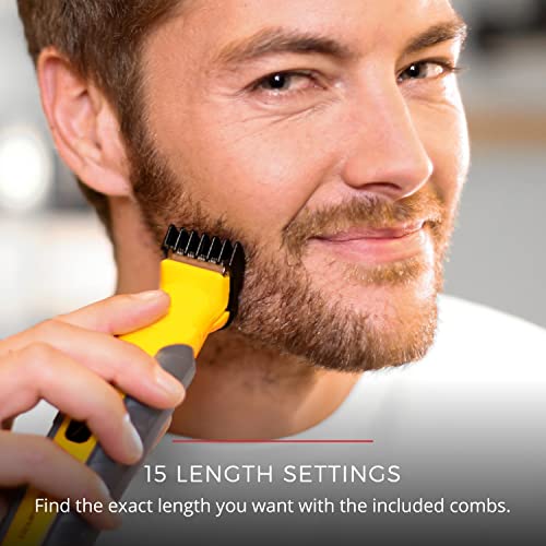 Remington® Virtually Indestructible All-in-One Grooming Kit, Yellow, PG6856