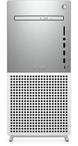 Dell XPS 8950 Desktop (2022) | Core i7-12700 - 1TB HDD + 512GB SSD Hard Drive - 32GB RAM - Nvidia GeForce RTX 3060 Ti | 12 cores @ 4.9 GHz - 8GB GDDR6 Win 11 Home Silver