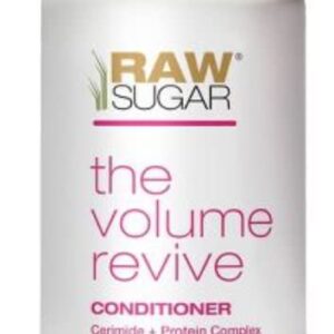 R S Raw Sugar Volume Revive Shampoo & Conditioner SET. Antioxidants + Hyaluronic Acid. Strawberry + White Tea + Nettle. 18 Fl Oz Bottles Each., 18 Fl Oz (Pack of 2)