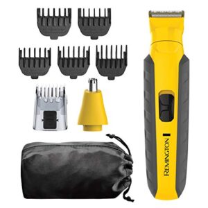 remington® virtually indestructible all-in-one grooming kit, yellow, pg6856