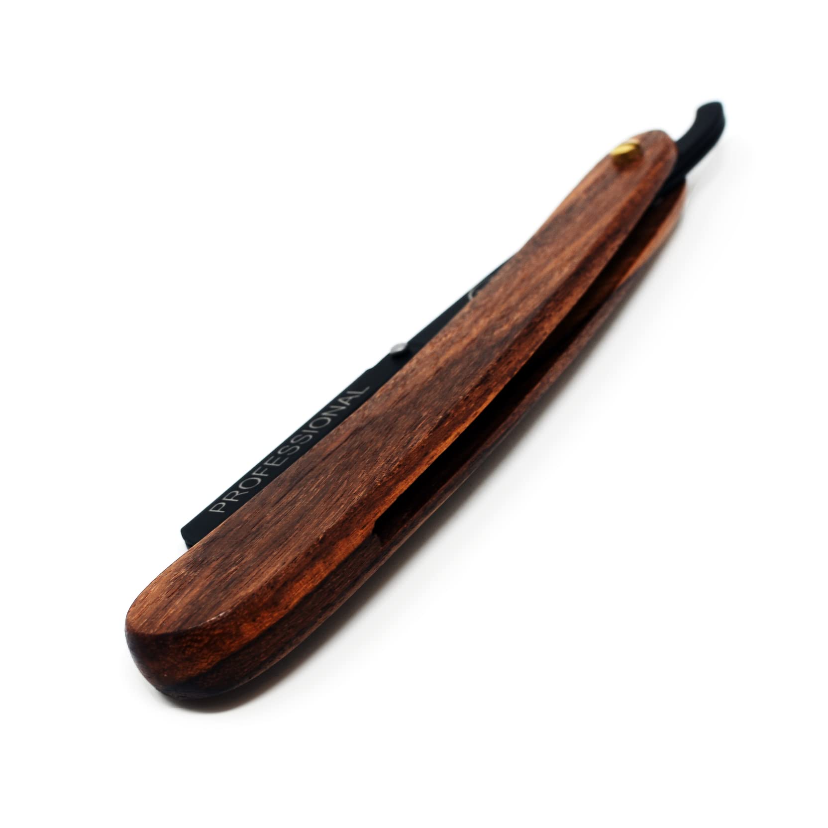 XPERSIS PRO Wooden handle Straight Edge Razor - For Barbers, Salons, and Hair Enthusiasts