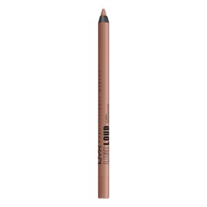 NYX PROFESSIONAL MAKEUP Line Loud Lip Liner, Longwear and Pigmented Lip Pencil with Jojoba Oil & Vitamin E - Global Citizen (Medium Neutral Nude)