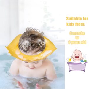 Baby Shower Cap for Washing Hair, Shower Hat for Kids, Baby Hair Washing Guard, Bath Hat for Toddlers, Bath Visor Safely Wash the Hair Without Fuss and Bubbles in Eyes