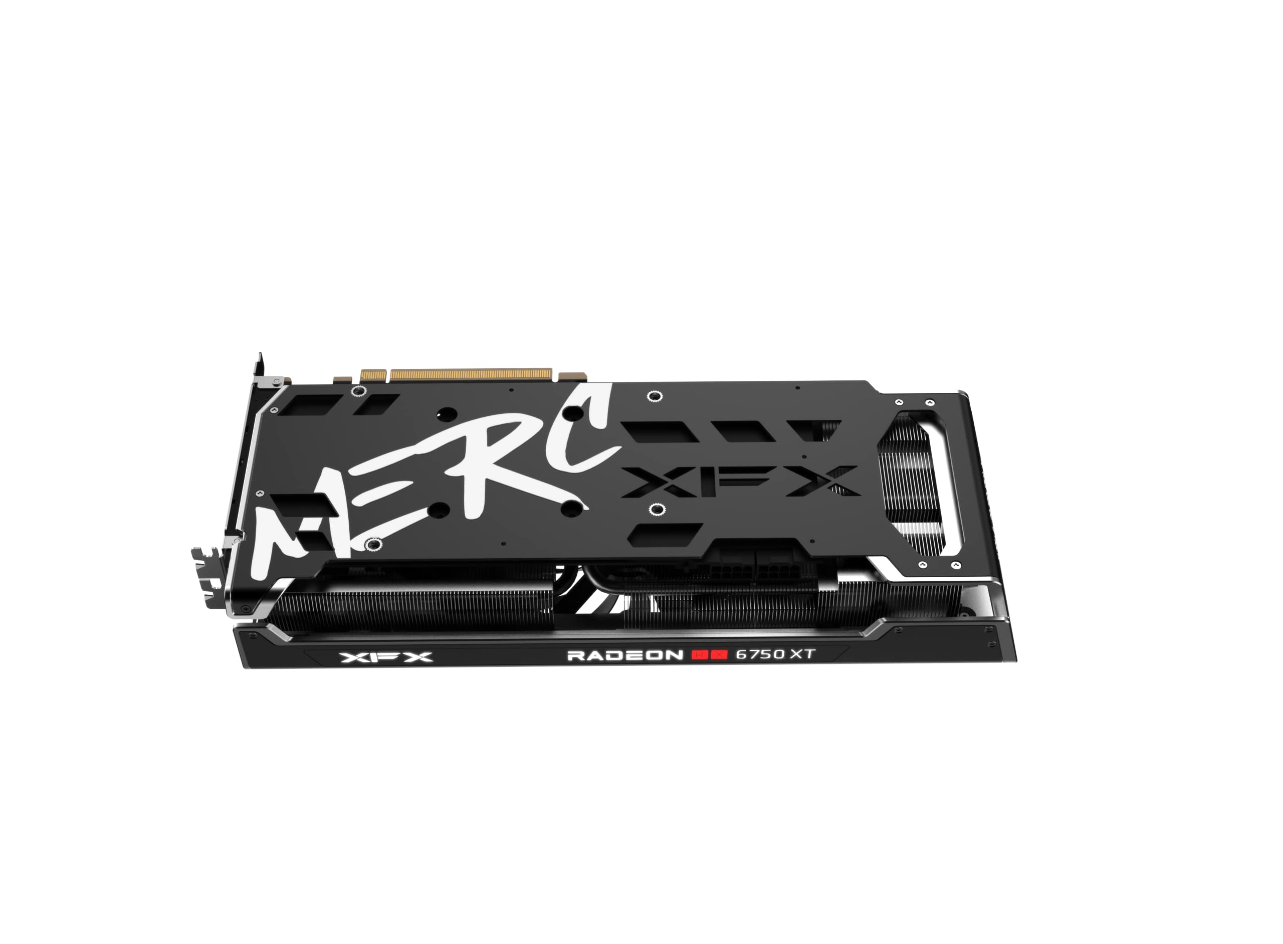 XFX Speedster MERC319 Radeon RX 6750XT Black Gaming Graphics Card with 12GB GDDR6 HDMI 3xDP, AMD RDNA 2 RX-675XYTBDP