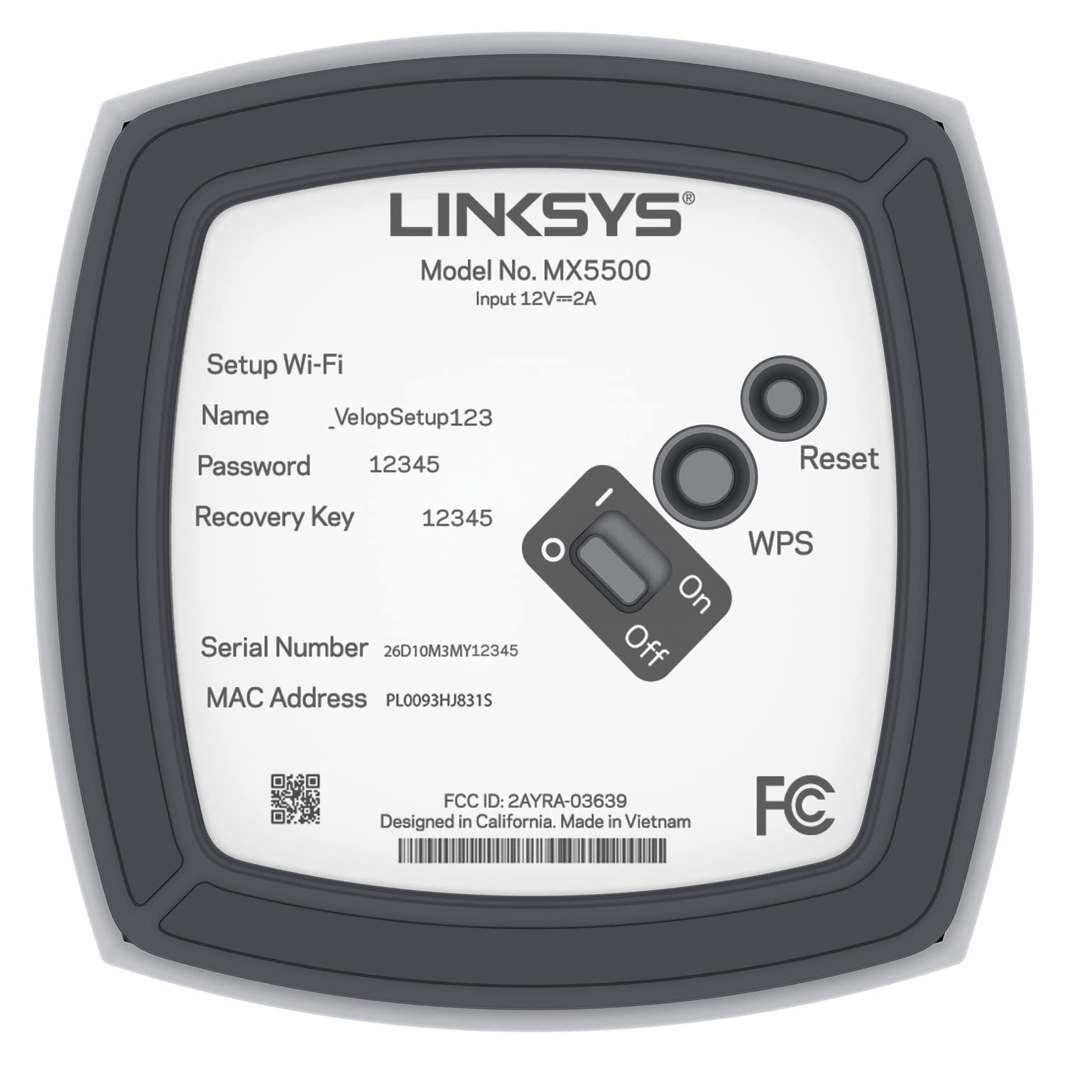 Linksys MX5502 Atlas Pro 6 Wi-Fi 6 Dual-Band Mesh System (2 Pack)