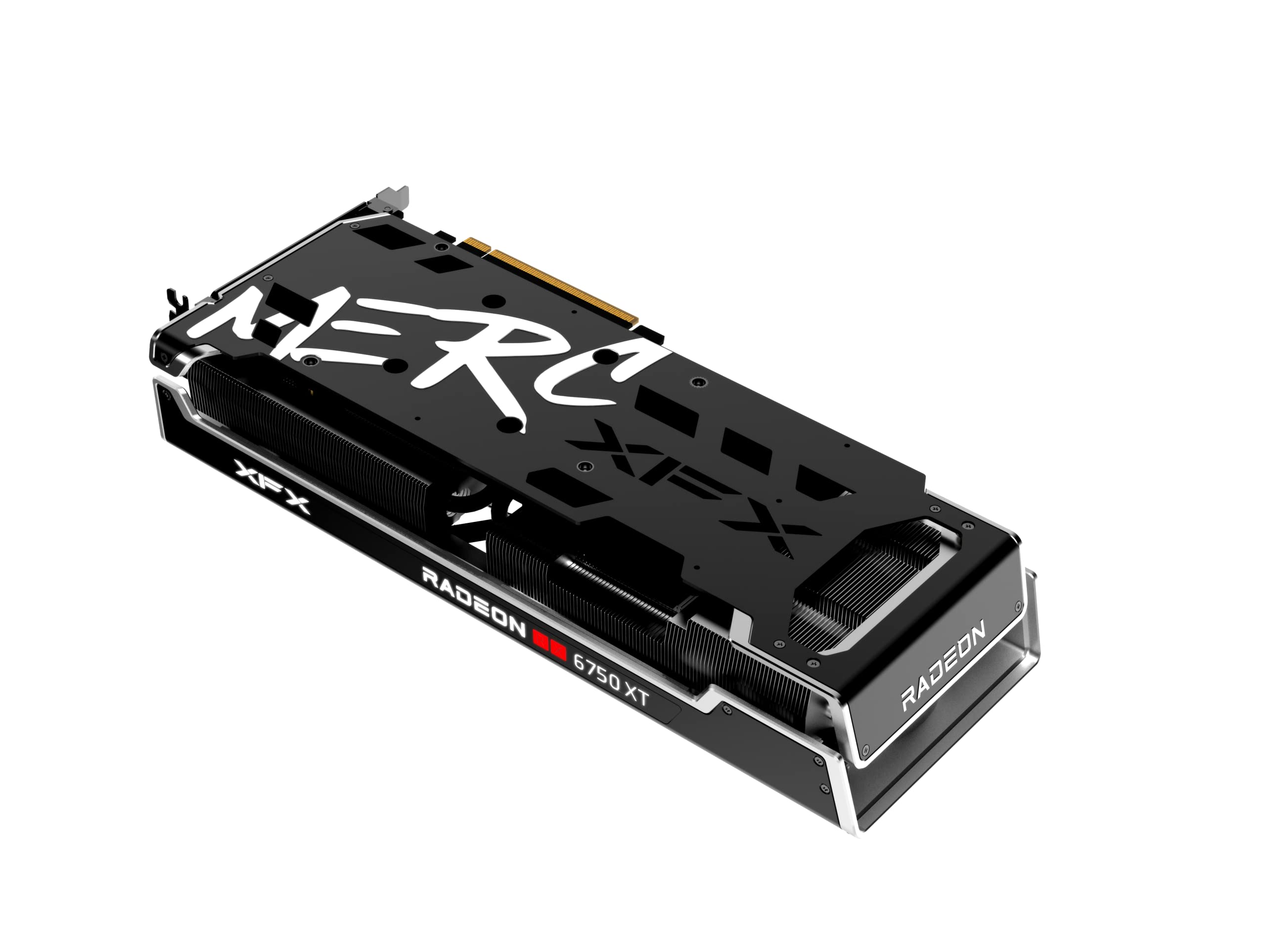 XFX Speedster MERC319 Radeon RX 6750XT Black Gaming Graphics Card with 12GB GDDR6 HDMI 3xDP, AMD RDNA 2 RX-675XYTBDP