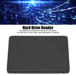 Diydeg NGFF M.2 to SSD Enclosure, M.2 SSD Enclosure All Aluminum Alloy Heat Dissipation Support 2230/2242/2260/2280mm for OS for