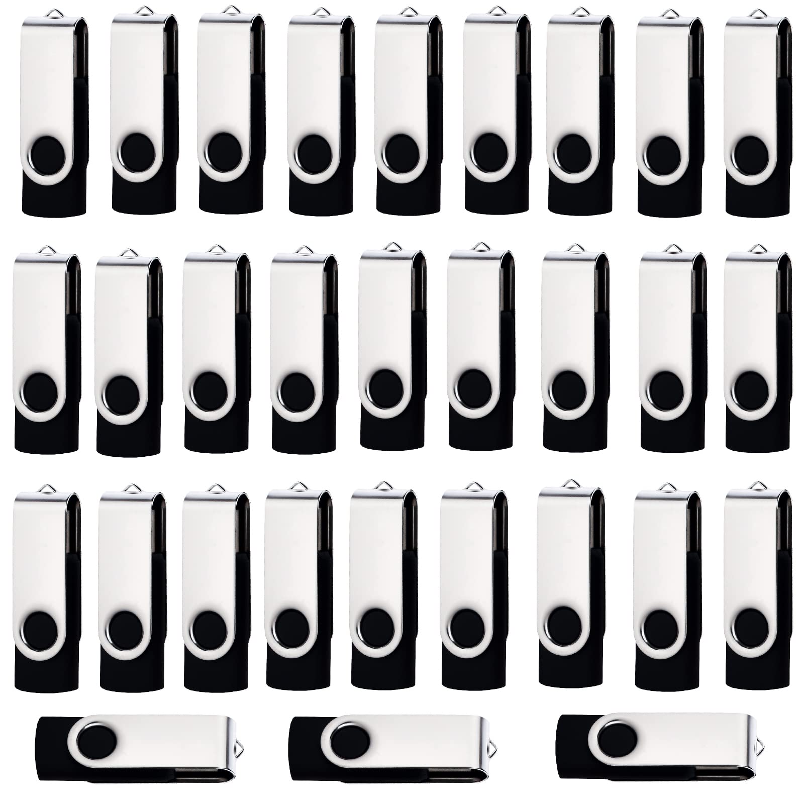 512MB Flash Drives 100 Pack Bulk and Wholesale 512MB USB Flash Drives 100 Pack Black Thumb Drives Pen Drive 512MB USB Drive Pack 512MB USB Storage USB Memory Stick lcwamy USB (Black, No Logo)