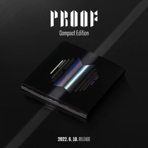 Dreamus BTS BANGTAN BOYS - Proof Compact Edition [BTS Anthology Album] 3CD+Extra Photocards Set, Black, 154 x 153 x 15 mm (BHE0117)