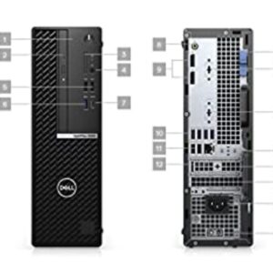 Dell Optiplex 5090 SFF Small Form Factor Desktop | Core i5-10400 - 256GB SSD Hard Drive - 8GB RAM | 6 cores @ 4.3 GHz Win 11 Pro Black (Renewed)