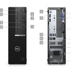 Dell Optiplex 5090 SFF Small Form Factor Desktop | Core i5-10400 - 256GB SSD Hard Drive - 8GB RAM | 6 cores @ 4.3 GHz Win 11 Pro Black (Renewed)