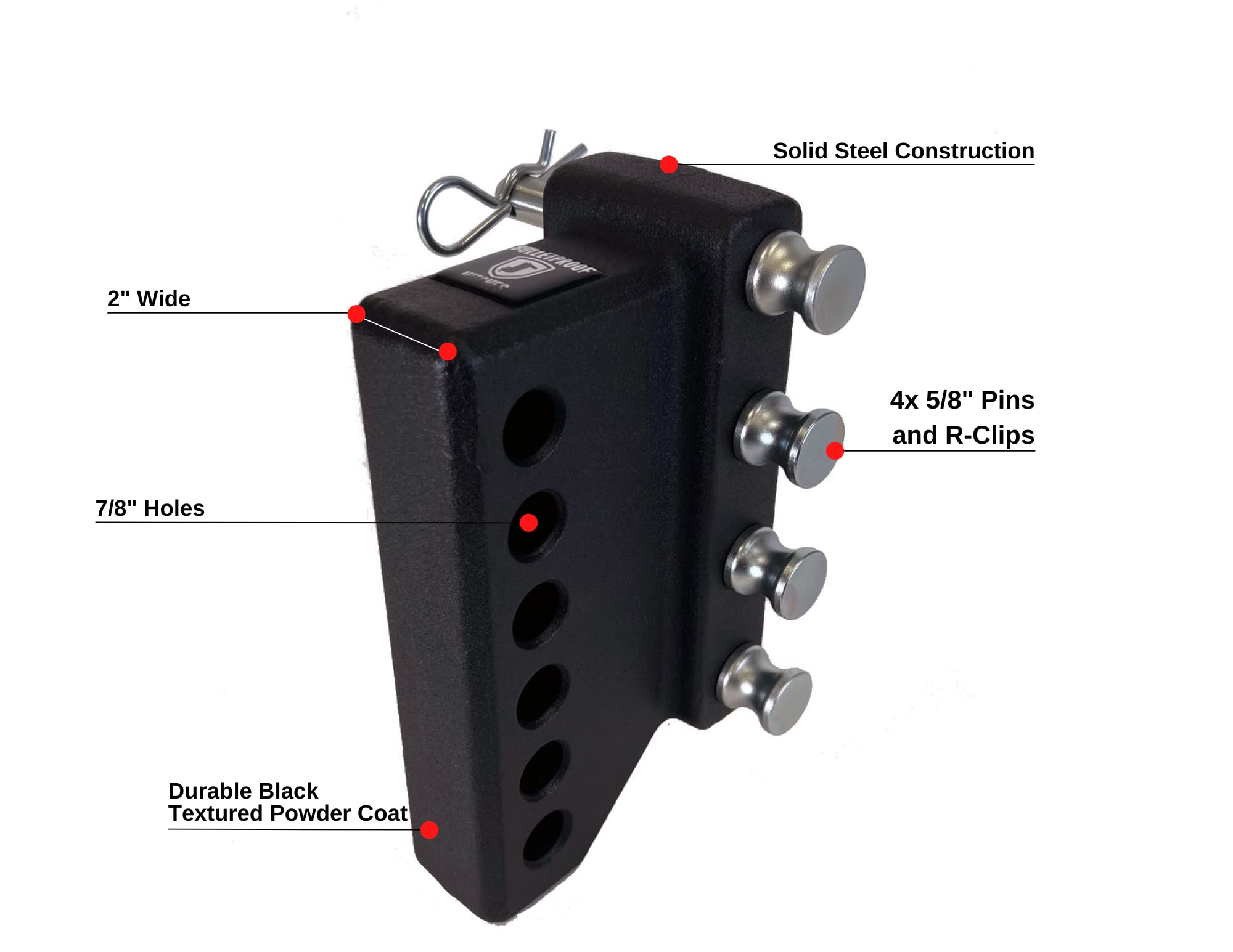 BulletProof Hitches Heavy Duty Weight Distribution Adapter