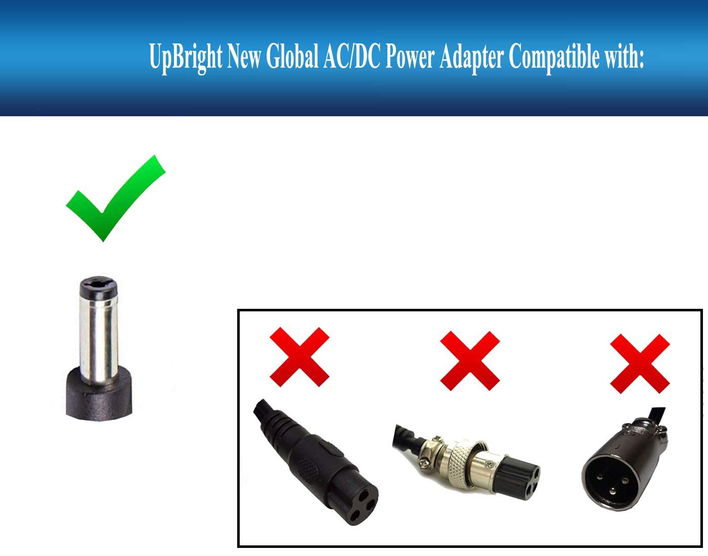 UpBright 25.2V AC/DC Adapter Compatible with Segway Ninebot Zing C8 C10 C20 E8 E10 E12 C Z Series ZINGC8 ZINGC10 ZINGC20 082-07-0012 21.6V Li-ion Battery eKickScooter Electric Scooter 24.2V Power