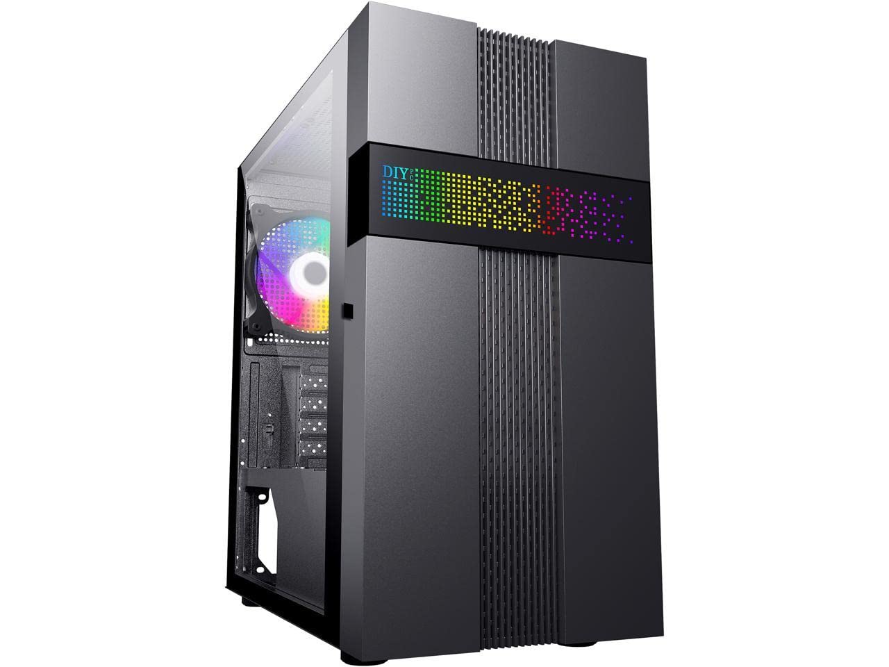 Diypc ARGB-Q8-BK Case Diypc Argb-q8-bk R