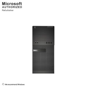 Dell OptiPlex XE2 Tower Desktop Computer PC, Intel Quad Core i5-4570S up to 3.6GHz, 32G DDR3, 256G SSD+2T, DVD, WiFi, BT, 4K Support, DP, VGA, Windows 10 Pro 64 English/Spanish/French (Renewed)