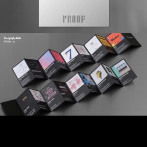 Dreamus BTS BANGTAN BOYS - Proof Compact Edition [BTS Anthology Album] 3CD+Extra Photocards Set, Black, 154 x 153 x 15 mm (BHE0117)