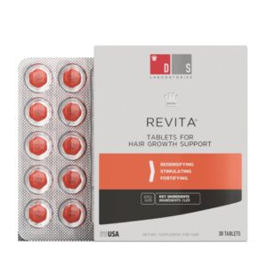 DS Laboratories Revita Tablets, Hair Supplement for Hair Growth Support and Revita Shampoo and Conditioner Set