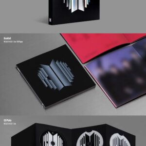 Dreamus BTS BANGTAN BOYS - Proof Compact Edition [BTS Anthology Album] 3CD+Extra Photocards Set, Black, 154 x 153 x 15 mm (BHE0117)