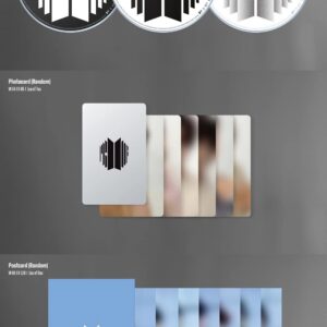 Dreamus BTS BANGTAN BOYS - Proof Compact Edition [BTS Anthology Album] 3CD+Extra Photocards Set, Black, 154 x 153 x 15 mm (BHE0117)