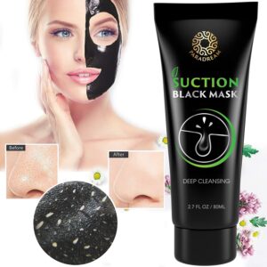 Blackhead Remover Mask, 80ML Purifying Peel Off Mask Remover Mask, Charcoal Face Mask for Deep Cleansing Blackheads