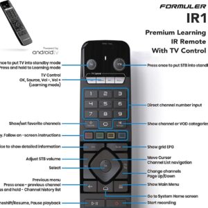 Formuler Z10 Android 10 Dual Band 5G LAN 2GB Ram 8GB ROM 4K + Extra Air Remote Keyboard Backlit + Extra Magnetic Car Mount