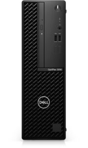 dell optiplex 3090 sff small form factor desktop | core i3-10105 - 256gb ssd hard drive - 8gb ram | 8 cores @ 4.4 ghz win 11 pro black (renewed)